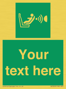 Custom safe condition child seat presence orientation detection system